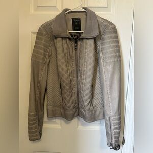 Guess leather moto style jacket